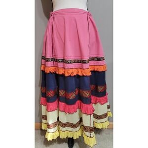 DIMRI Cotton Maxi Skirt